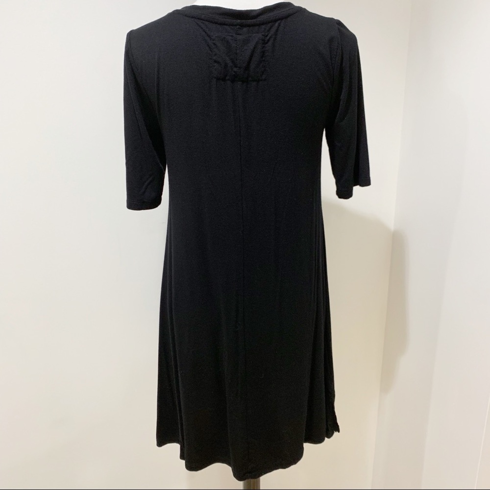 Cupio Black stretch dress Sz Small - Picture 2 of 6